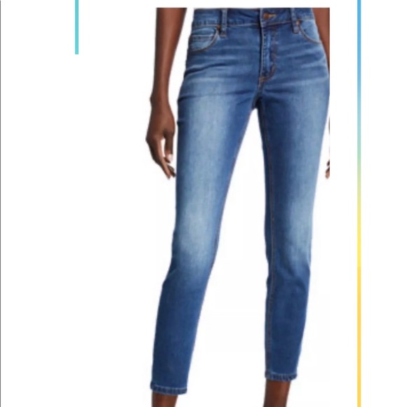 Tahari classic skinny rayon denim Clearance